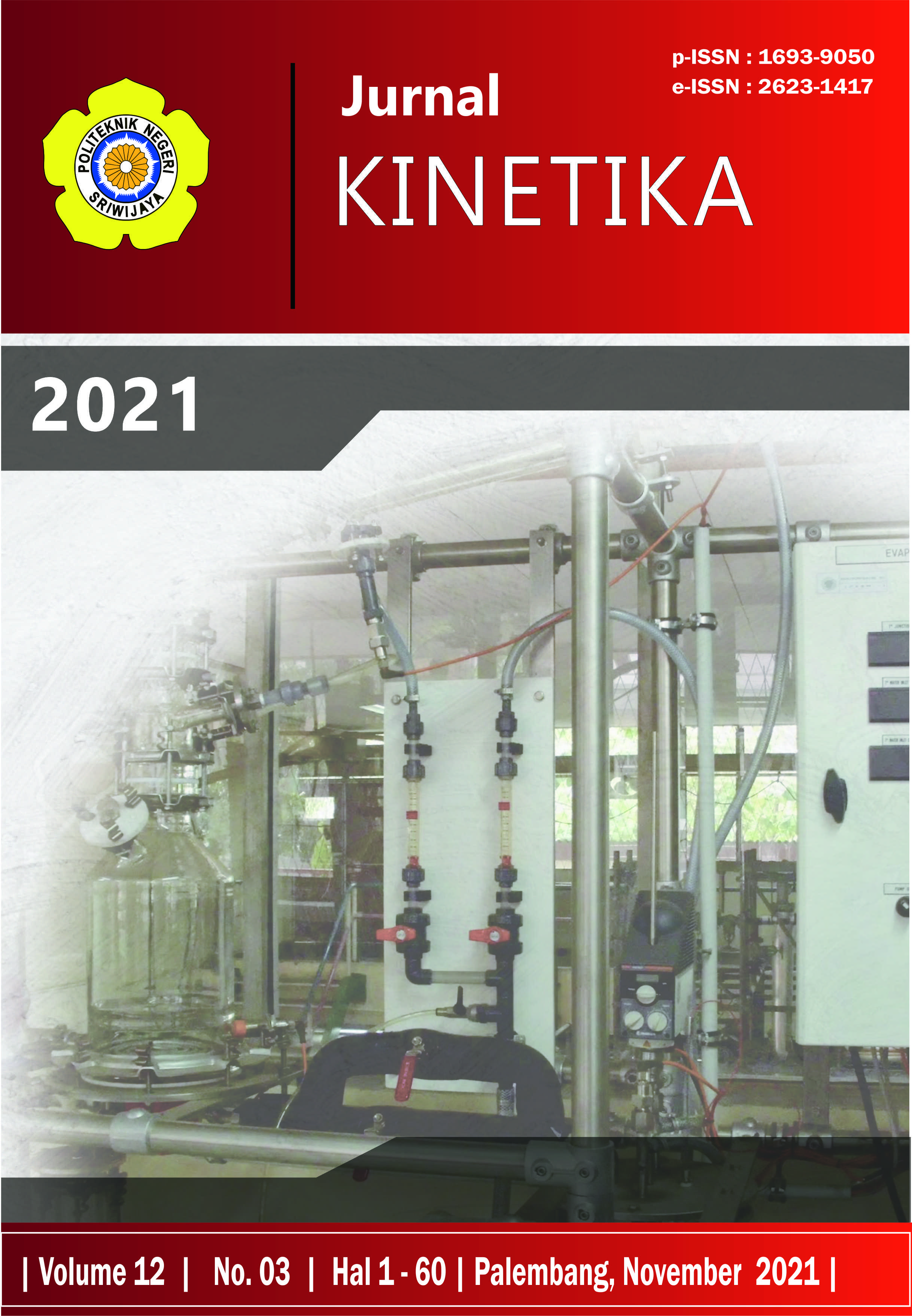 					View Vol. 12 No. 3 (2021): KINETIKA 01112021
				