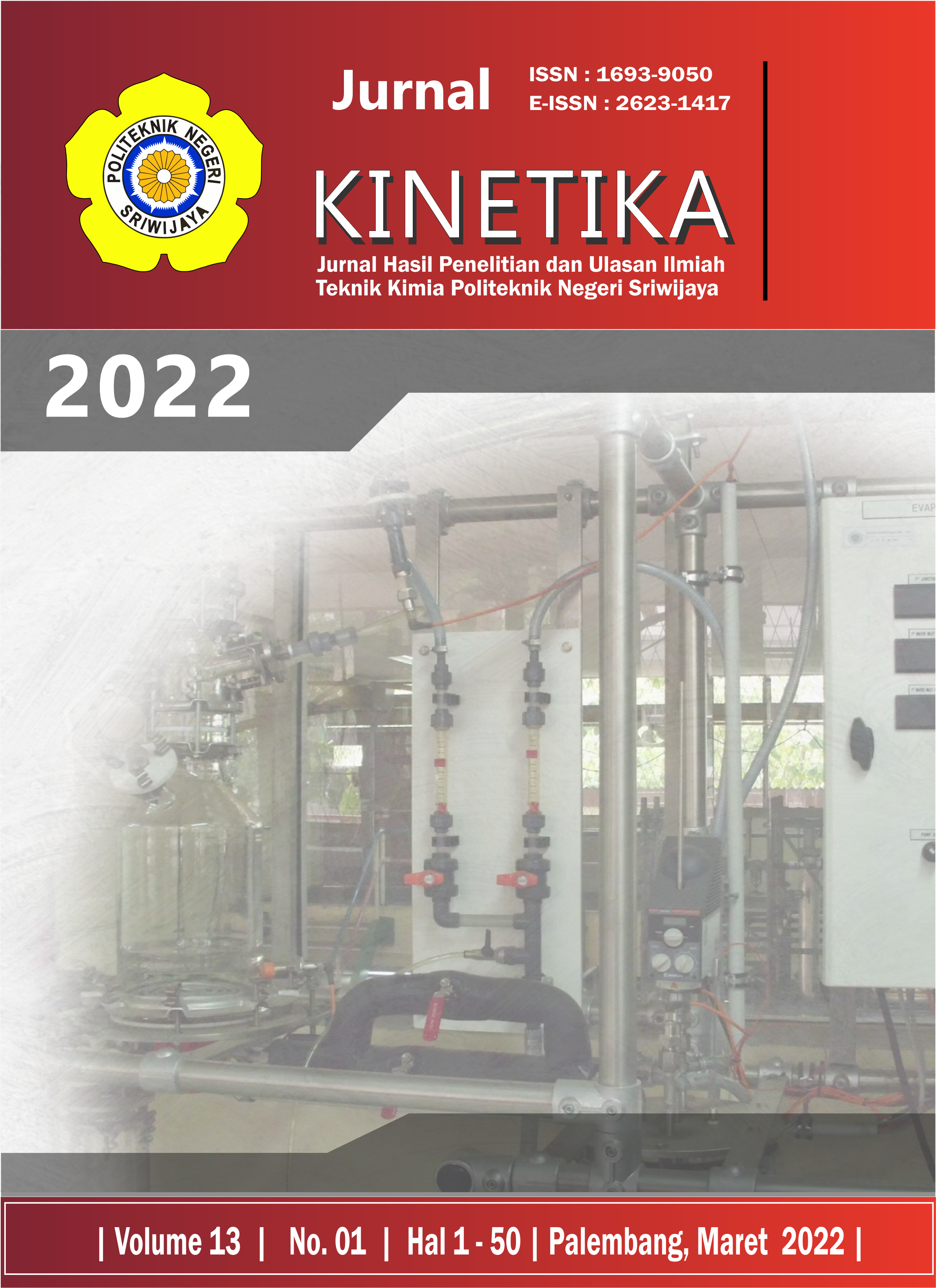 					View Vol. 13 No. 01 (2022): KINETIKA 01032022
				