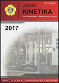 Cover Jurnal Kinetika