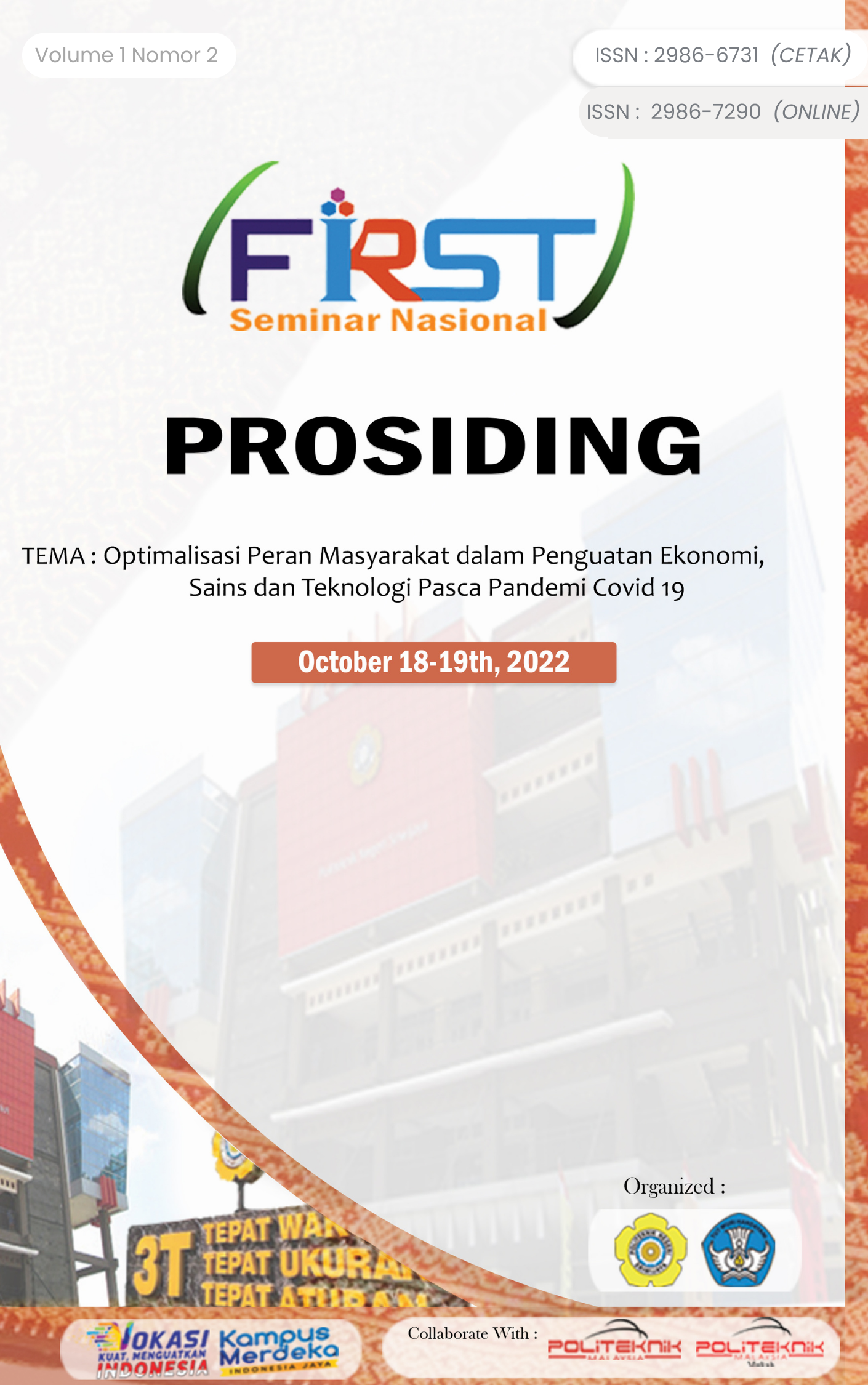 					View Vol. 1 No. 2 (2023): Prosiding Seminar Nasional FIRST 2022
				