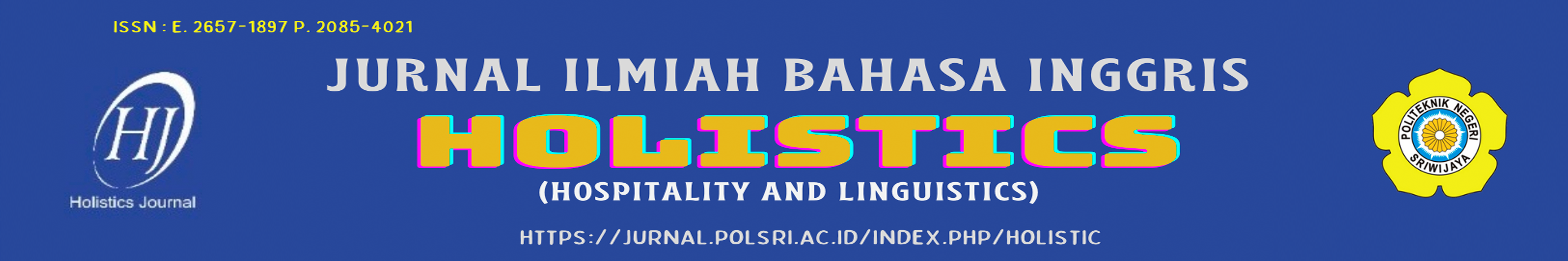 Jurnal Ilmiah Bahasa Inggris Politeknik Negeri Sriwijaya